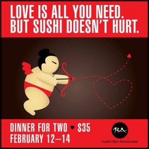 Ra Sushi Valentine's Dinner for Two
