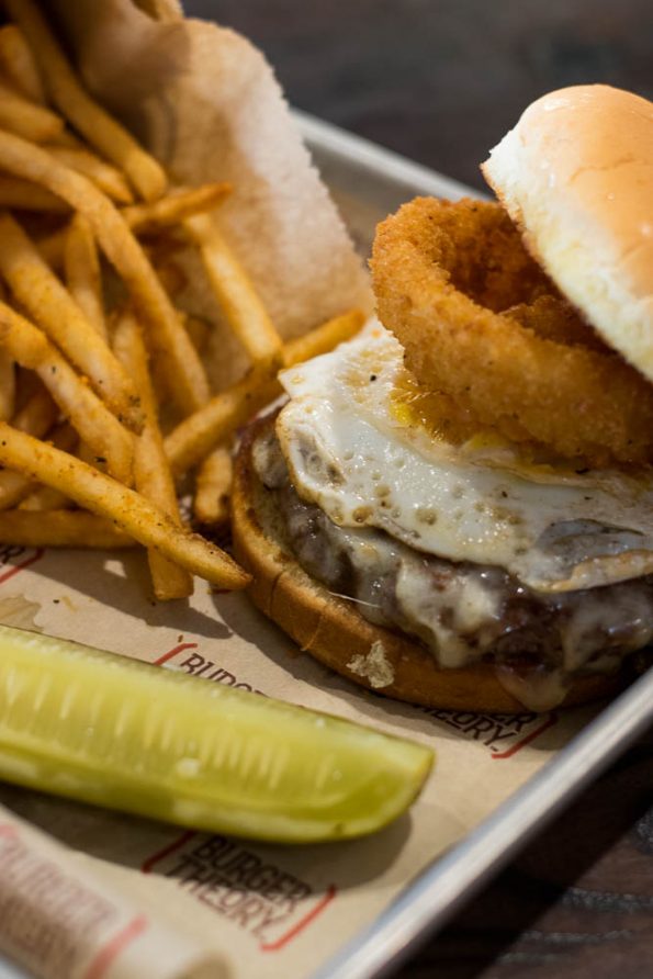 Love egg on your burger? Then head over to Burger Theory and customize yours with a fried egg.