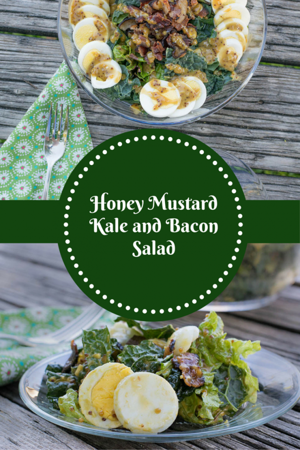 Honey Mustard Kale and Bacon Salad Recipe Geeks Who Eat