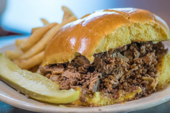 Miracle Mile Deli The Hot Brisket of Beef