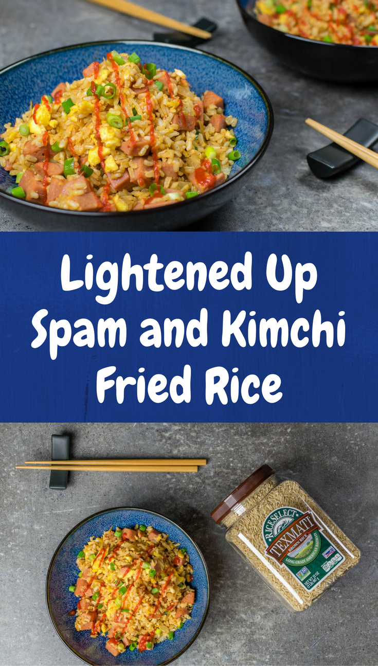 Fried Rice | Healthy Recipe Hacks |Spam and Kimchi Fried Rice isn't the healthiest meal but with a few clever hacks The Geeks show you how to make it healthier. [ad] 2geekswhoeat.com
