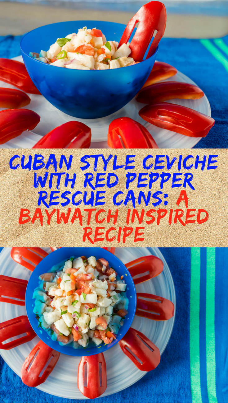 Inspired by the Florida setting, The Geeks have created a Cuban Style Ceviche for the Baywatch movie starring Dwanye 