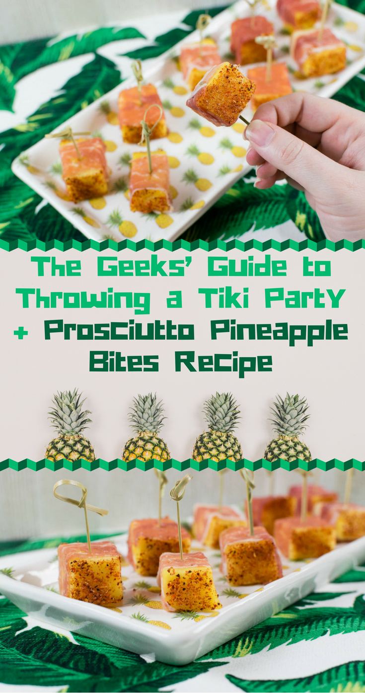 Tiki Party | Tiki Recipes | Tiki | The Geeks have gathered tips and recipes to throw the perfect Tiki Party. Recipes will include both food and drinks that fit the tropical bill. 2geekswhoeat.com