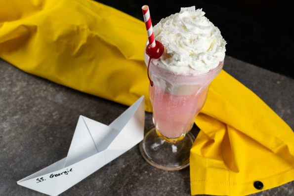 Ice Cream | Movie Recipes | Horror Recipes | The Geeks have created a new recipe for New Line Cinema's IT! The You'll Float Too Float is the perfect way to get ready for the highly anticipated film. [giveaway]
