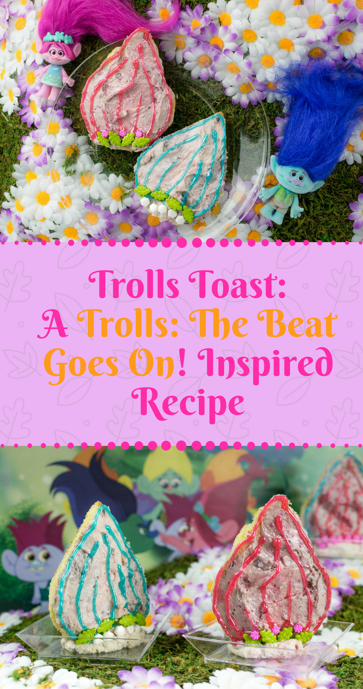 Trolls | Toast Recipes | Trolls Party | The Geeks are so excited for the release of Netflix's Trolls: The Beat Goes On! that they have created a new toast recipe to celebrate! 2geekswhoeat.com