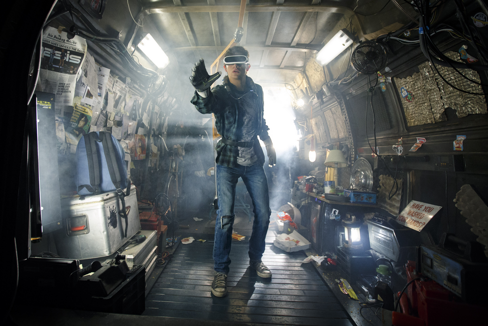 TYE SHERIDAN as Wade in Warner Bros. Pictures', Amblin Entertainment's and Village Roadshow Pictures' action adventure "READY PLAYER ONE," a Warner Bros. Pictures release. 
