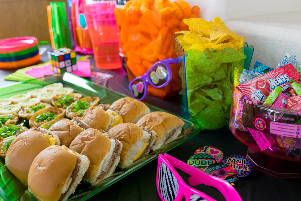 Image result for 80s party food