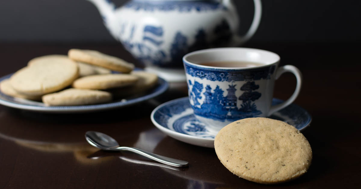 Tea Leaf Shortbread Cookies A Get Out Inspired Recipe
