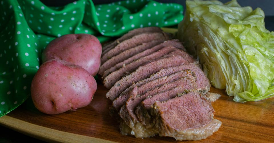 Corned Beef | St. Patrick's Day Recipes | The Geeks share some history and tips for everyone's favorite St. Patrick's Day dish, Corned Beef! 2geekswhoeat.com