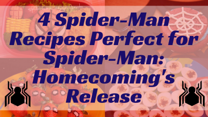 Spider-Man | Movie Recipes | Comic Book Recipes |The Geeks have rounded up 4 recipes to make for the release of Spider-Man: Homecoming! 2geekswhoeat.com