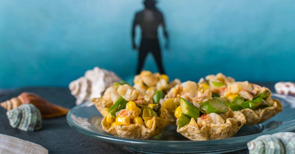 Comic Book Recipes | Appetizers | Lobster Recipes | With the excitement surrounding the new Justice League movie, The Geeks have created a new recipe, Aquaman's Lobster Bites! 2geekswhoeat.com