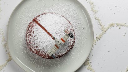 To celebrate the release of Star Wars: The Last Jedi, The Geeks have created a recipe for Crait-Cakes, a fun Star Wars inspired version of red velvet pancakes! [sponsored] 2geekswhoeat.com #GeekyRecipes #StarWarsRecipes #StarWars