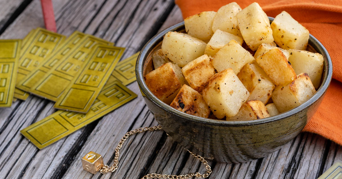 Han's "Dice"d Potatoes A Recipe Inspired by Solo A Star Wars Story