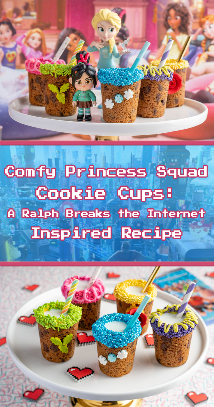 [sponsored] To get ready for the release of Ralph Breaks the Internet The Geeks have created a brand new recipe for Comfy Princess Squad Cookie Cups! Get the recipe now! 2geekswhoeat.com #DisneyRecipes | #RalphBreaksTheInternet #CookieCupRecipes #DisneyPrincessRecipes #DisneyPartyIdeas #Disney #PartyIdeas #DessertRecipes