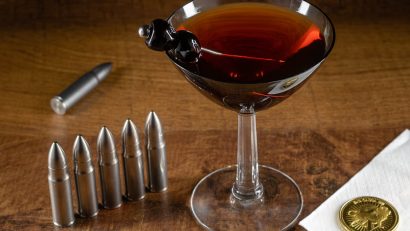 John Wick | Cocktail Recipes | Manhattan Recipes | There are two things that Matthew really enjoys, cocktails and John Wick movies. In preparation of John Wick: Chapter 3: Parabellum, he has modified a Manhattan cocktail to something that John Wick might enjoy. 2geekswhoeat.com