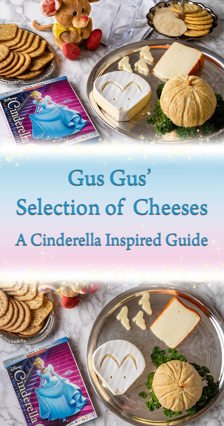 [AD] Cinderella | Disney Recipes | Disney Food | Cheese Board | Inspired by Cinderella's French setting, The Geeks have created a cheese selection featuring some French favorites styled after the films iconic moments. 2geekswhoeat.com