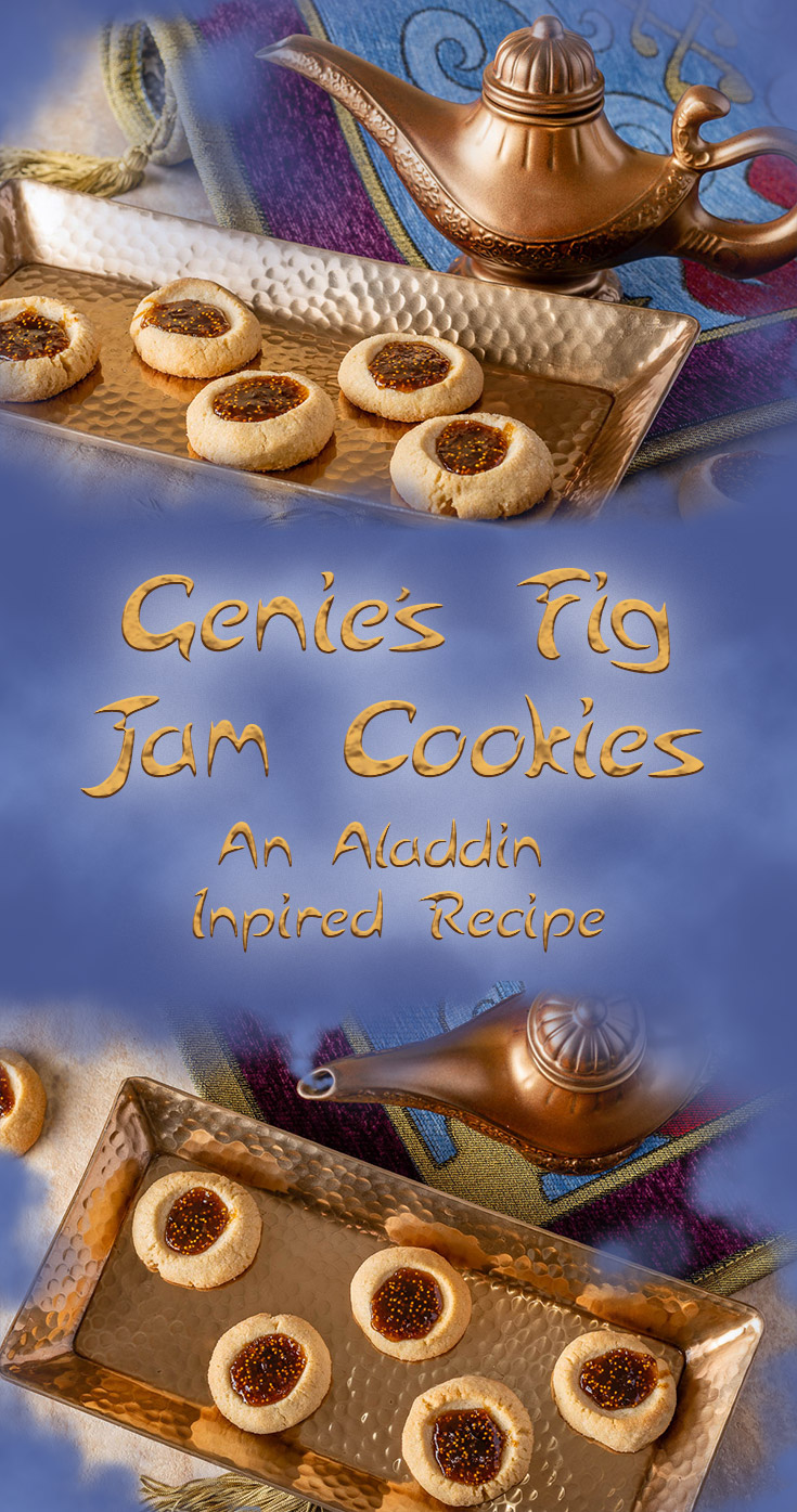 [AD] Aladdin | Disney Recipes | Cookie Recipes | Movie Night| Celebrate the home release of Disney's live-action rendition of Aladdin with The Geeks' latest recipe for Genie's Fig Jam Cookies! 2geekswhoeat.com