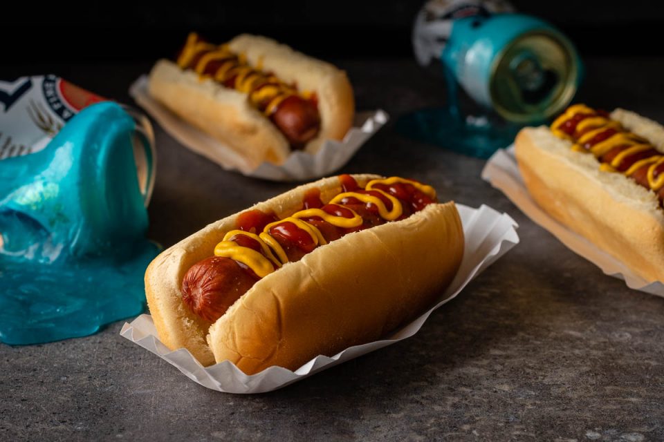 Horror Recipes | Creepshow | Halloween Recipes | Movie Night Ideas | Stephen King | Inspired by the short Gray Matter by Stephen King in Shudder's newest series Creepshow, The Geeks have created a new recipe for Bangor Beer Dogs! 2geekswhoeat.com
