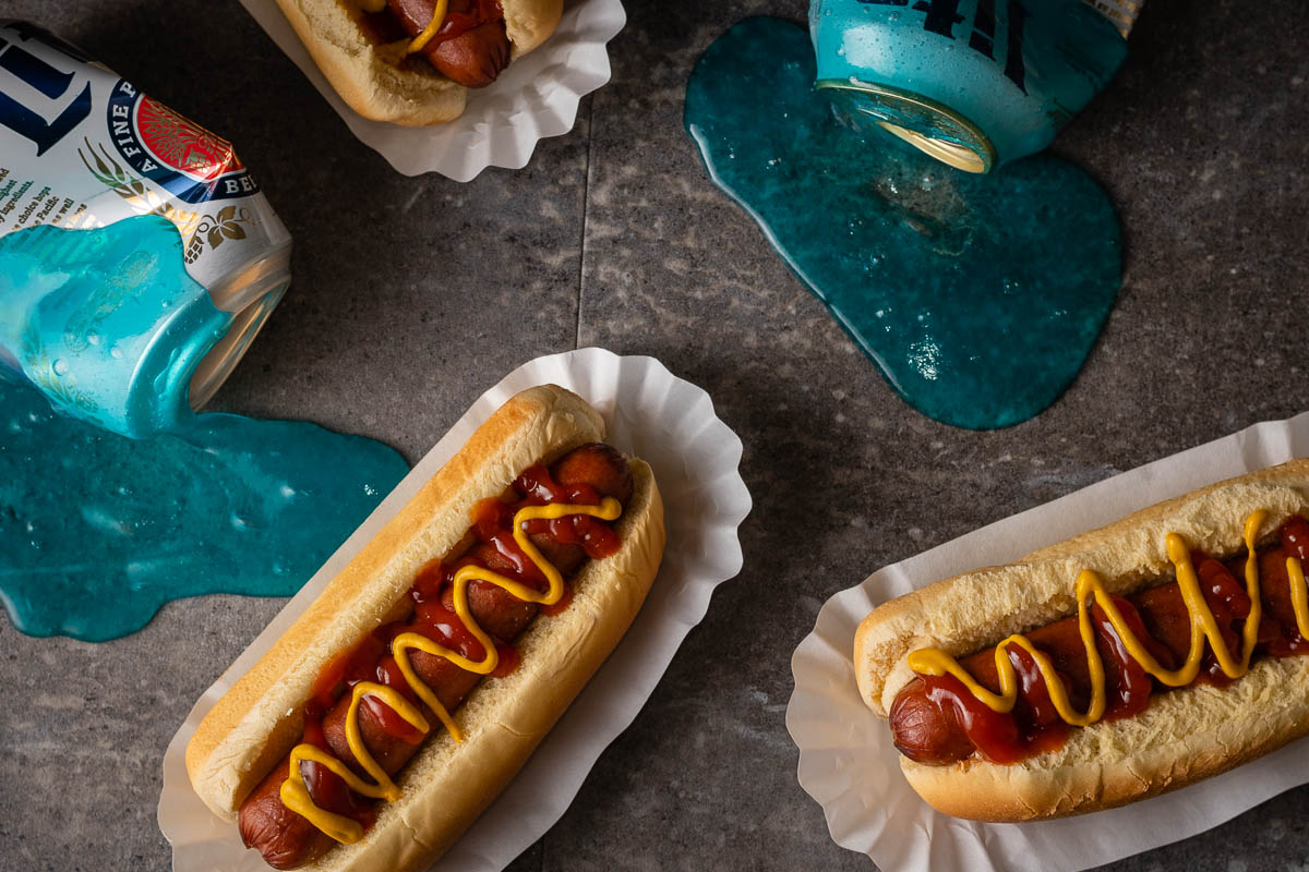 Horror Recipes | Creepshow | Halloween Recipes | Movie Night Ideas | Stephen King | Inspired by the short Gray Matter by Stephen King in Shudder's newest series Creepshow, The Geeks have created a new recipe for Bangor Beer Dogs! 2geekswhoeat.com