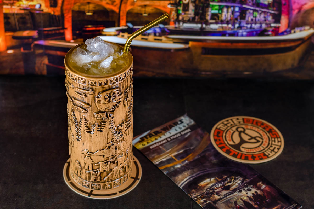 Still missing the Disney Parks, The Geeks have created a copycat recipe for the Yub Nub from Oga's Cantina in Star Wars: Galaxy's Edge! 2geekswhoeat.com #StarWars #StarWarsDay #GalaxysEdge #DisneyCopycatRecipes #DisneyParksRecipes #DisneylandRecipes #WDWRecipes